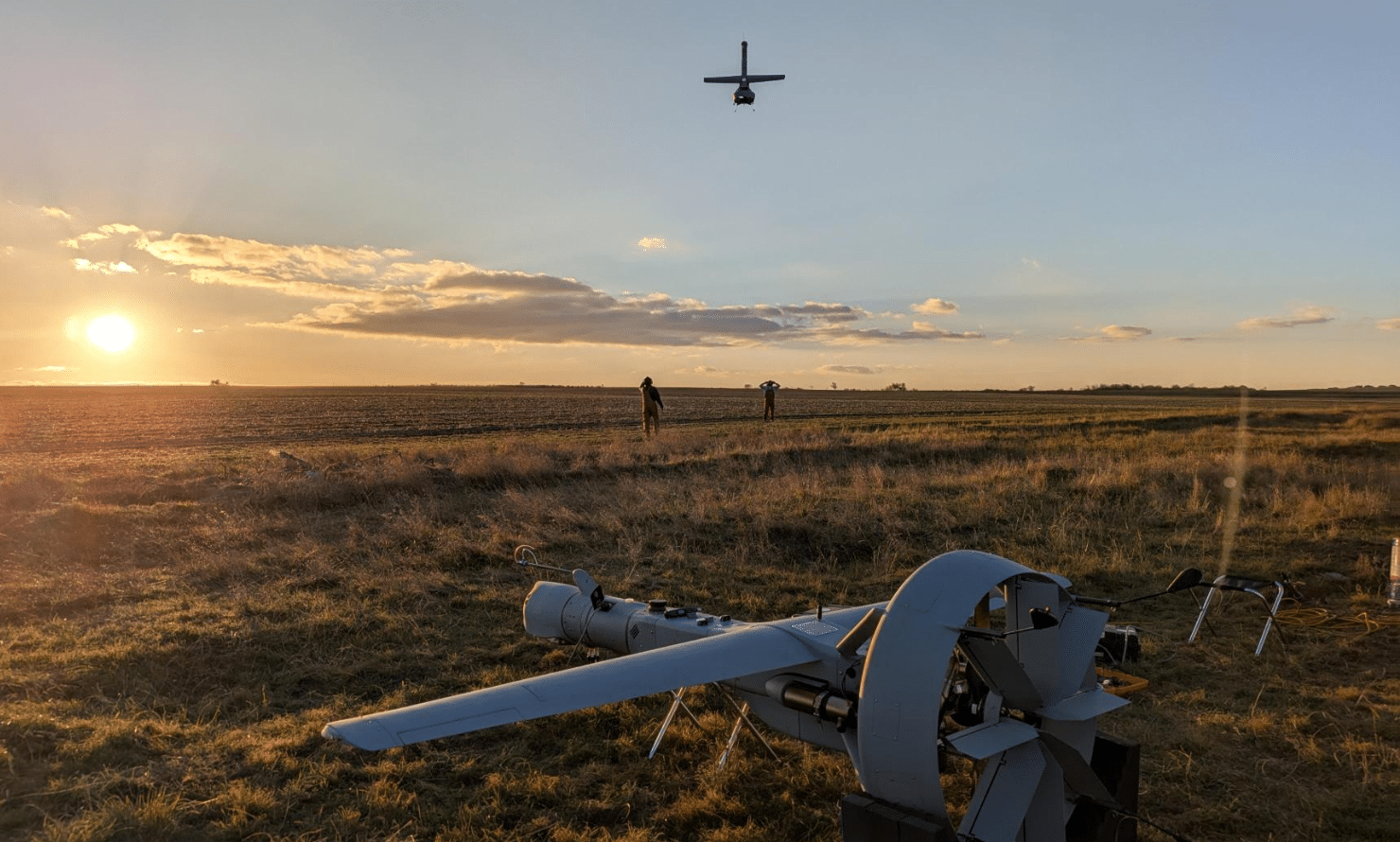 V-BAT drone van Shield AI in de frontlinie V-BAT drone van Shield AI in de frontlinie