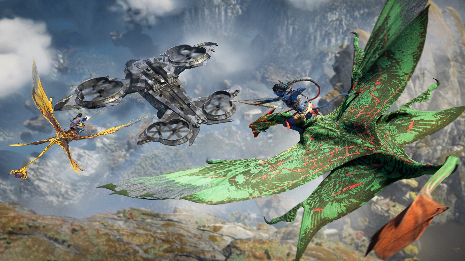Gevechten in Avatar: Grenzen van Pandora Gevechten in Avatar: Grenzen van Pandora