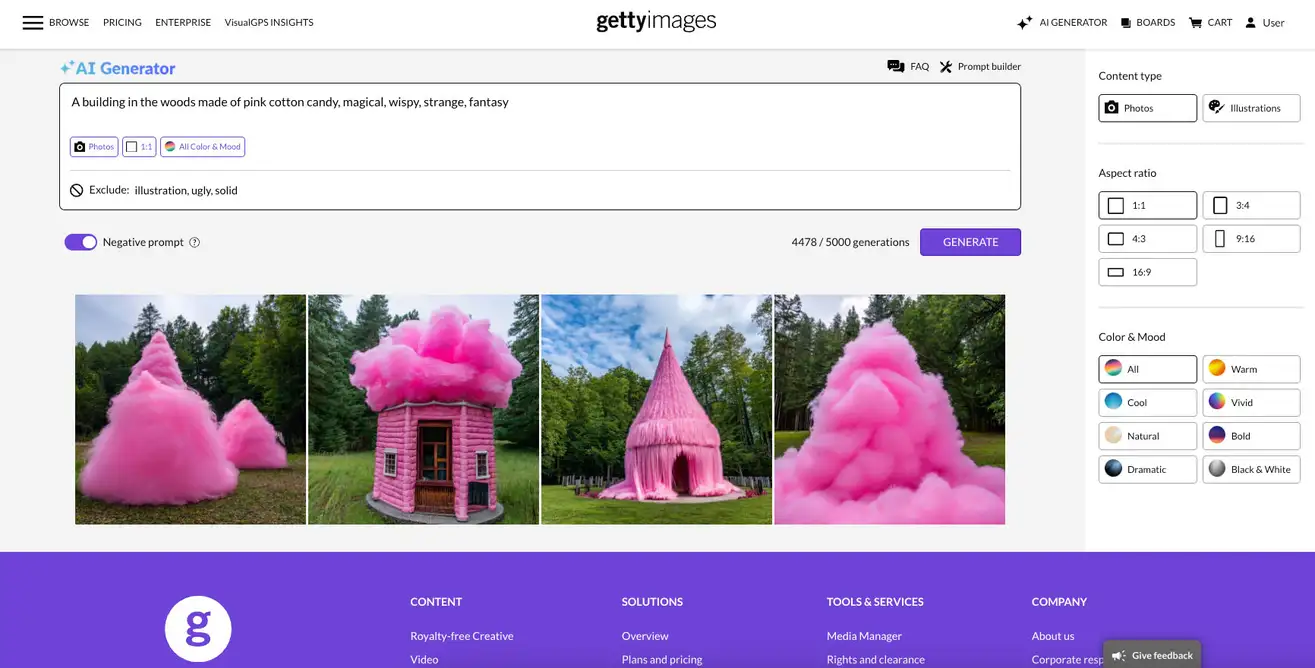 Getty Images heeft een afbeeldingengenerator uitgebracht voor gelicentieerde content-2 Getty Images heeft een afbeeldingengenerator uitgebracht voor gelicentieerde content-2