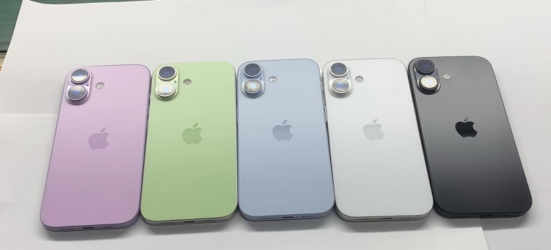 Mock-up van iPhone 17