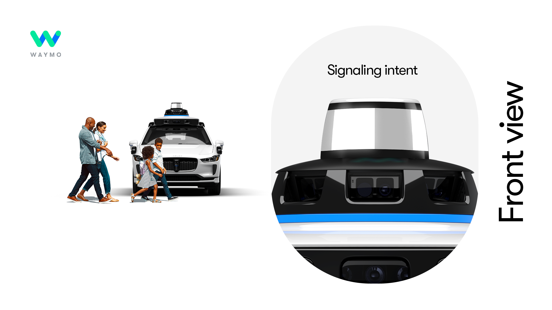 Waymo heeft een visueel communicatiesysteem ontwikkeld voor onbemande auto's met mensen-3 Waymo heeft een visueel communicatiesysteem ontwikkeld voor onbemande auto's met mensen-3