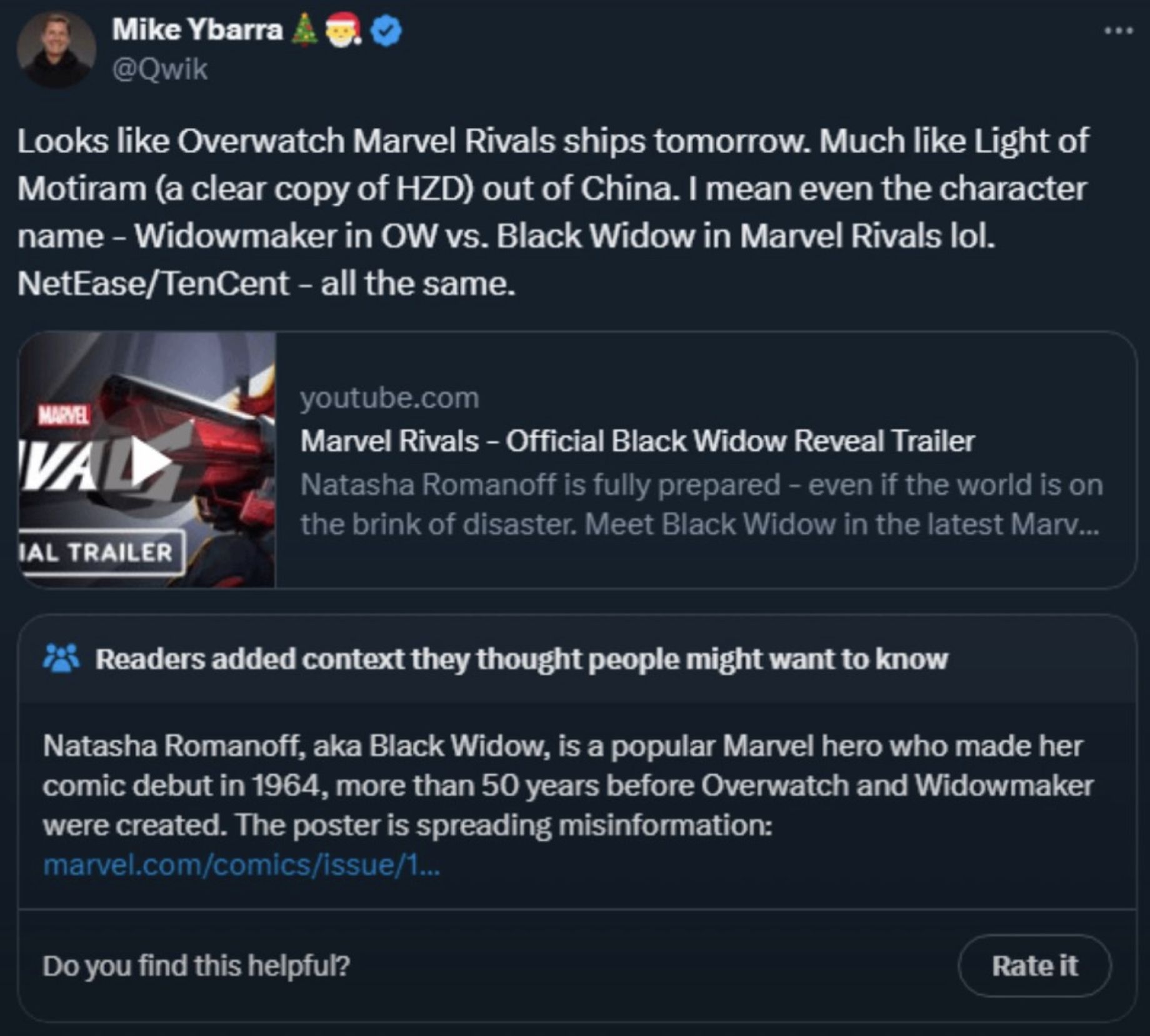 Ybarra's verwijderde tweet Ybarra's verwijderde tweet