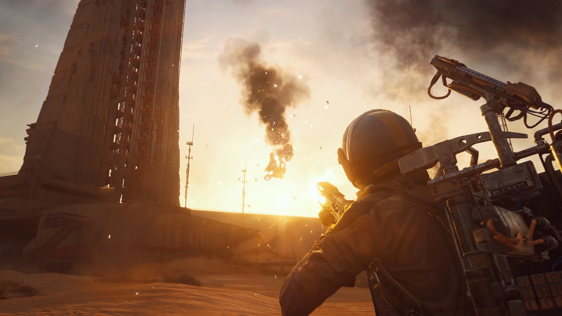 Zonsondergang in Arc Raiders